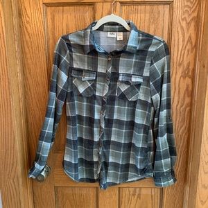 Plaid button down shirt from Buckle